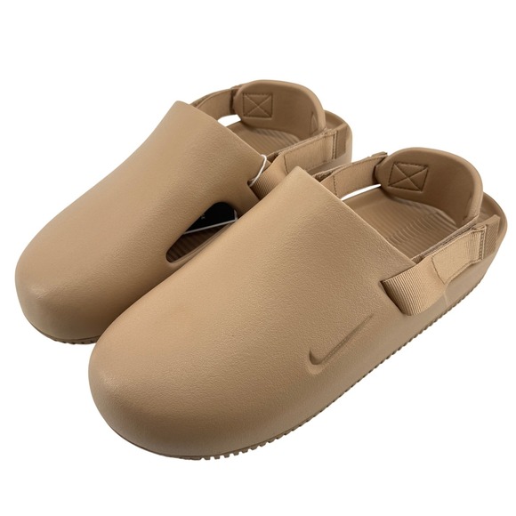 Nike Other - Nike Calm Mule Slide Hemp Tan Men 10/Women 11 FD5130-200 Removable Strap New